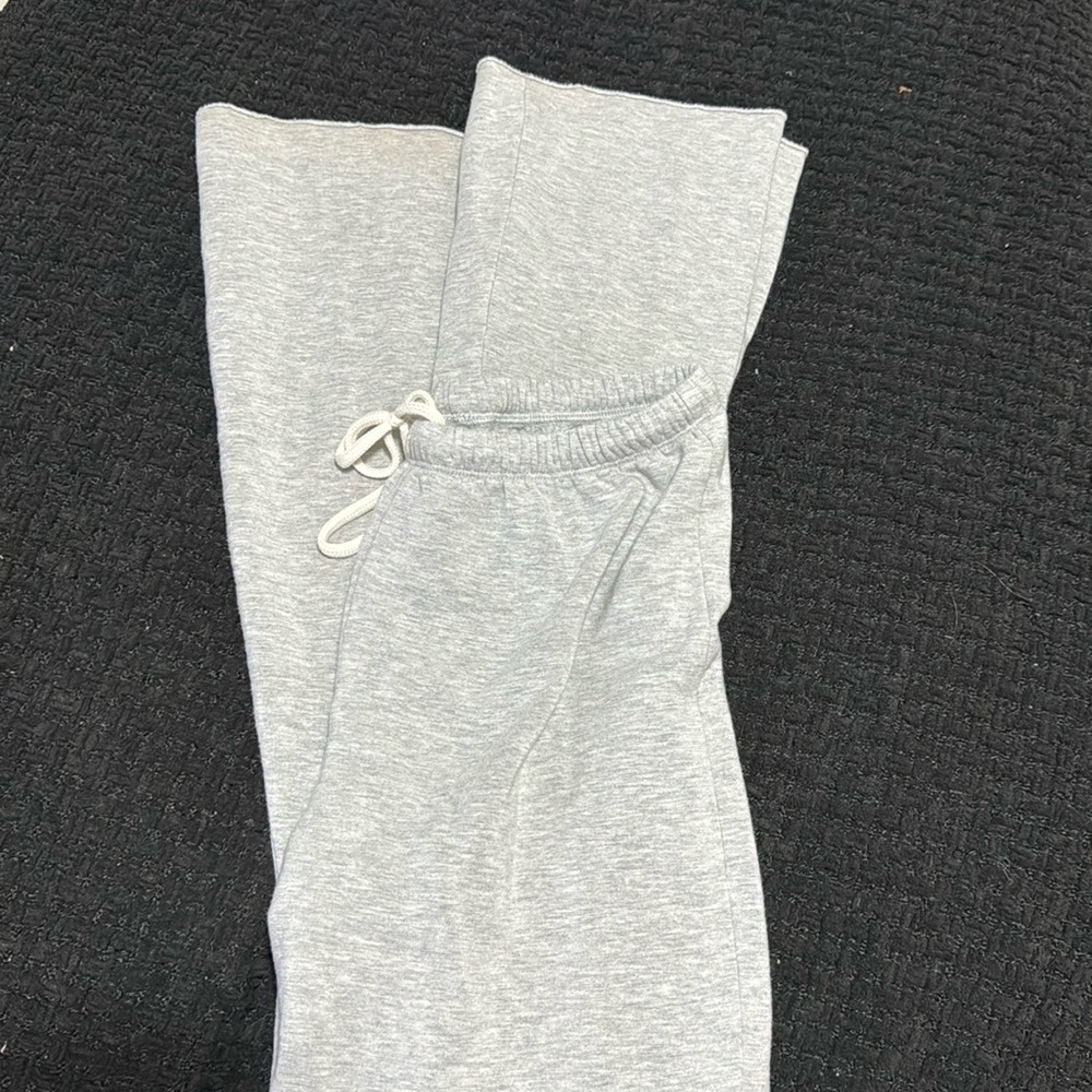 Offline aerie grey flare fleece sweats